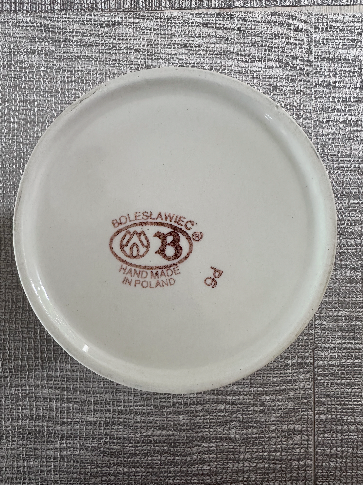 Zakłady Ceramiczne – Bolesławiec Hand Made Polish Pottery - Utensil Holder – “Mosquito” Pattern – 7" (H) x 5 3/4" (Dia)