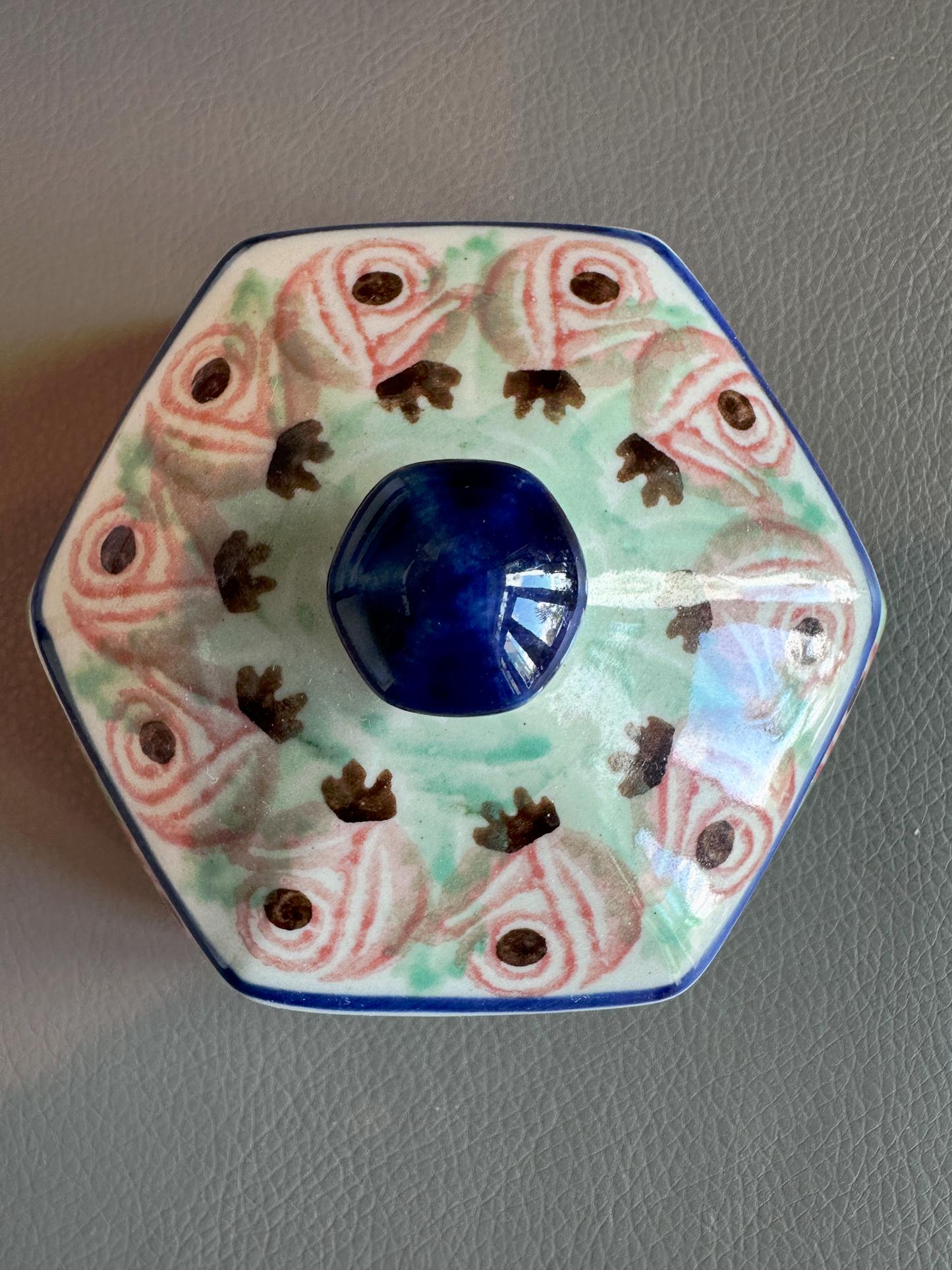 Ceramika Artystyczna Bolesławiec Polish Pottery, Hand-Painted, Sugar Bowl – UNIKAT #963 – Artist Signed by J. Maczka