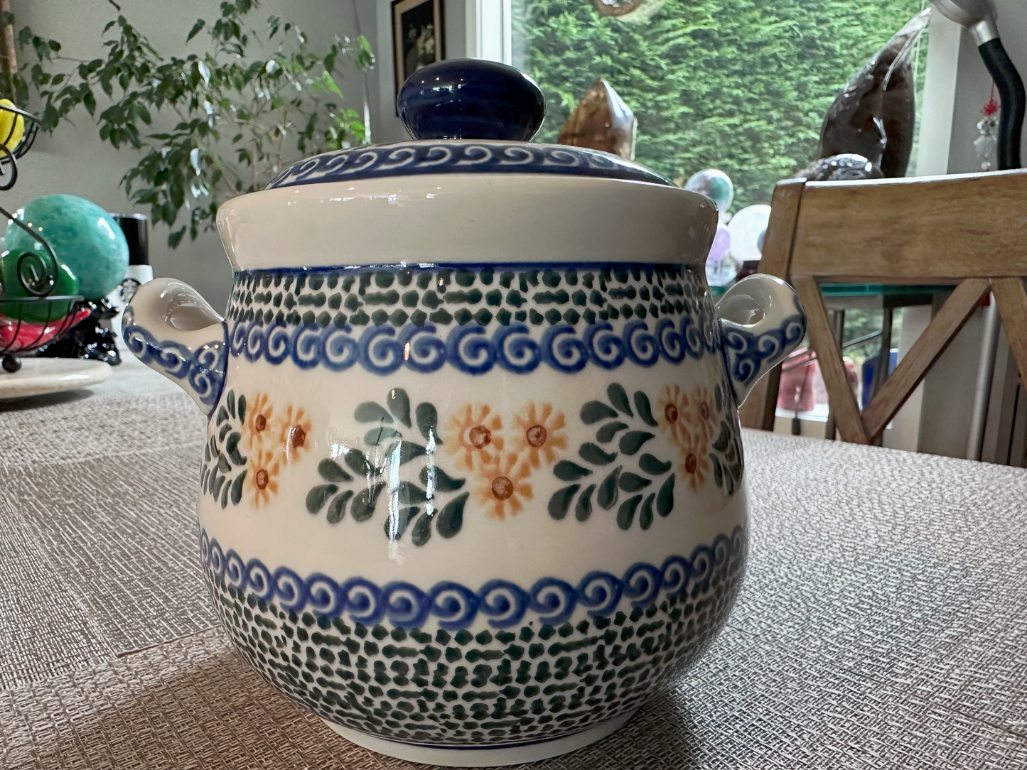 Ceramika Artystyczna Bolesławiec Polish Pottery - Handmade - Lidded Tureen - 1 1/2 Qt