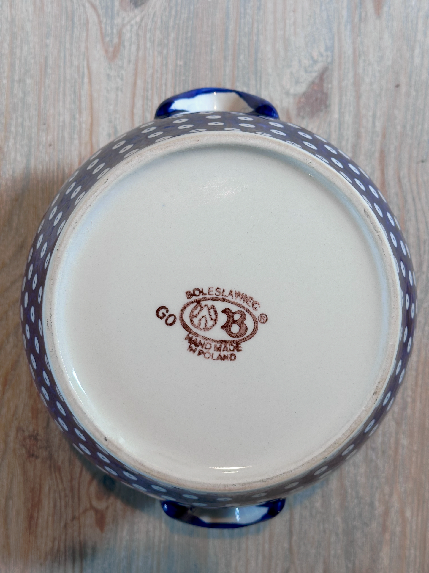 Zakłady Ceramiczne Bolesławiec Polish Pottery - Handmade - Lidded Tureen - 3 Qt