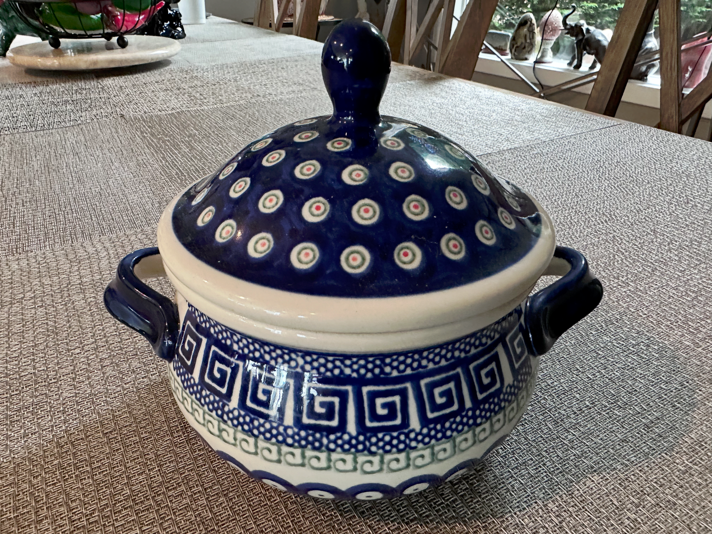 Zakłady Ceramiczne Bolesławiec Polish Pottery - Handmade - Lidded Tureen - 1/2 Qt
