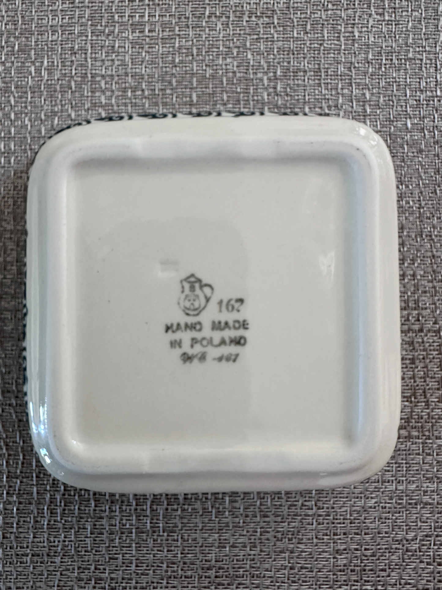 Ceramika Artystyczna – Bolesławiec Hand Made Polish Pottery - Square Dish – 2 Cup Capacity