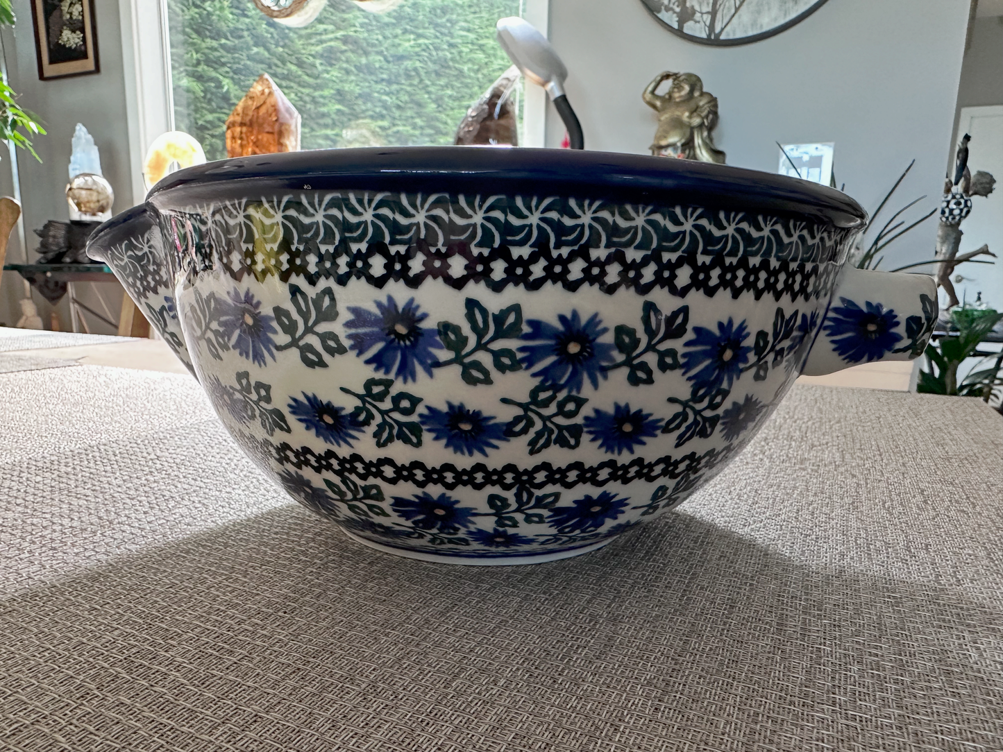 Ceramika Artystyczna – Bolesławiec Hand Made Polish Pottery - Serving / Mixing Bowl – 2 Quart Capacity