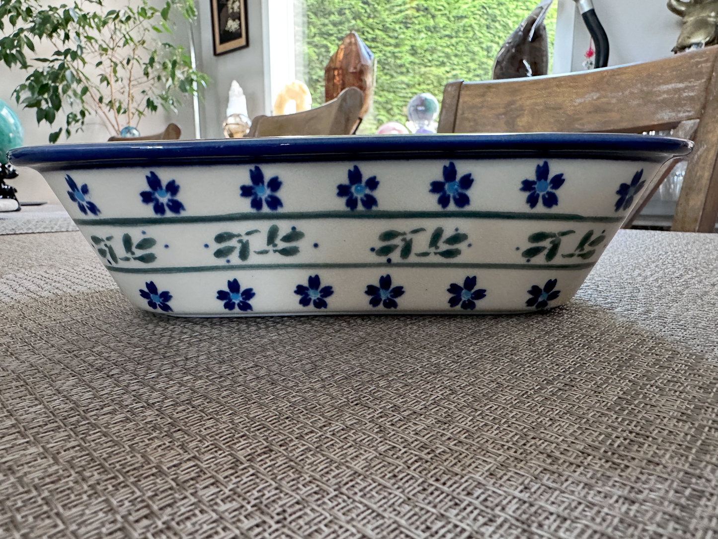 Zakłady Ceramiczne – Bolesławiec Hand Made Polish Pottery - Rectangular Baking / Serving Dish – 30 Oz Capacity